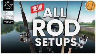 NEW! ULTIMATE ROD SETUP Guide! Setup your rods to fish! | Fishing Planet