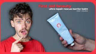 first aid beauty ultra repair rescue barrier balm | trial + review