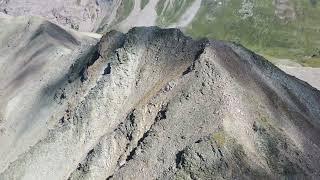 Aerial recording of Piz Plazèr