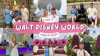 WALT DISNEY WORLD  Day 4 - Epcot, Cosmic Rewind & Luminous • March 2024