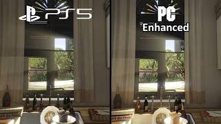 Grand Theft Auto 5 - PS5 vs PC Enhanced Graphics Comparison