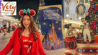 Mickey's Very Merry Christmas Party 2022 ️ VLOG - Parade, Fireworks, Santa, and more!