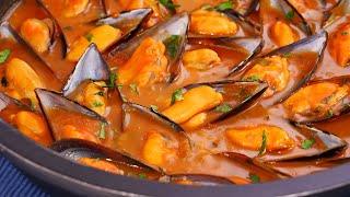 Mussels in Sauce - Easy, quick and flavorful recipe 