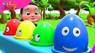 Surprise Eggs Kids Song | BluLoo Nursery Rhymes & Kids Songs