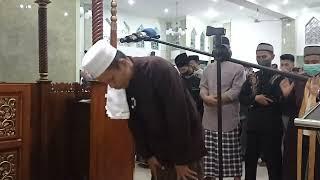 Shalat Isya malam 1 Ramadhan 1443 H. Imam Ustaz Drs. H. Baharuddin Zakaria Hafidzahullah