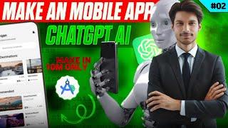 Develop an app quickly with ChatGPT & Android tools