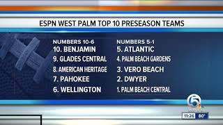ESPN WEST PALM TOP 10 PRESEASON RANKINGS