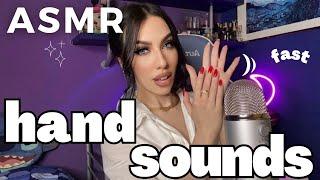 ASMR - Fast Hand Sounds, Nail Tapping, Scratching sui vestiti  Body triggers