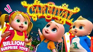 Fun Carnival Day Exploration with the Babies- BillionSurpriseToys