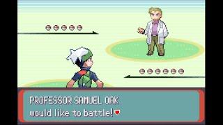 Brendan Vs. Professor Oak - Pokemon Emerald