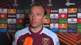 "We've done this for them." ️ Mr West Ham, Mark Noble, pays tribute to fans