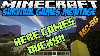 "Here Comes DUCKY!!"  A Minecraft Survival Games Montage