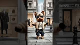 Yorkshire Terrier's Stylish Dance Moves!"