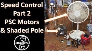 Speed Control for Shaded Pole and PSC motors; How they work!: 039