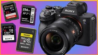 Sony a7Siii - What Cards Still Work?? | V30, V60, V90, CF Express-A?