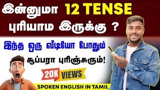 Spoken English 12 Tenses In Tamil | English Pesalam | English Speaking Practice | Grammar |