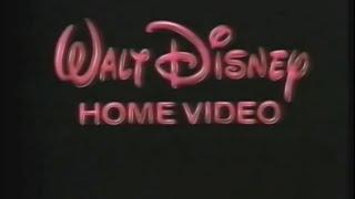 Opening to The Lady and the Tramp 1990 VHS (Australia)