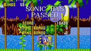 sonic Green hill zone (epic fail at boss)