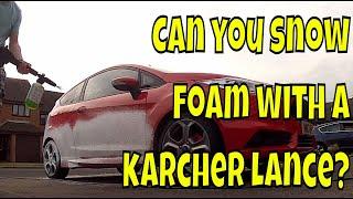 Karcher K4 Compact + Karcher Foam Lance + Demon Wash Snow Foam