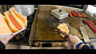 Reuben & Porky Pig Style Hot Dogs | Food Truck Cooking POV