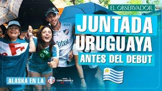 La previa de hinchas uruguayos en Miami antes del debut celeste | Copa América 2024 con @alaskkag