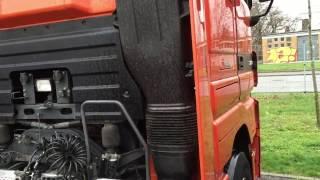 Truck sound Mercedes Actros 1855 V8 sound MP2 OM 502