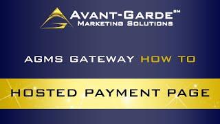 AGMS Gateway - Hosted Payment Page