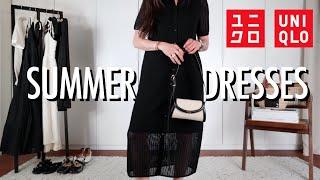 5 MUST-HAVE UNIQLO SUMMER DRESSES | Outfit Ideas & Styling Tips