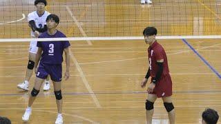 #楠本岳 #徳留巧大 天理大学 vs 早稲田大学 第1セット 男子バレーボール    #前田凌吾　japan volleyball ハイキュー