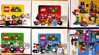 Video summary of Character Packs 1-6 Lego Super Mario