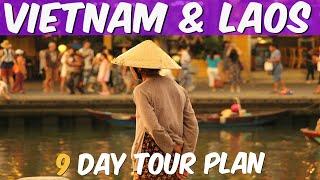 9 Day Vietnam Laos Tour Plan | Vietnam Travel Guide with Loas Including Budget Details