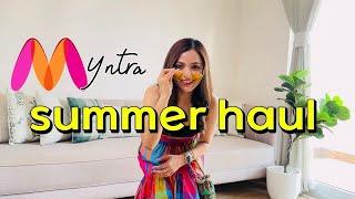 *A VIBRANT* MYNTRA SUMMER HAUL I BEST AFFORDABLE FINDS I OUTFIT INSPO FOR WORK, VACATION & MORE