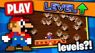 LEVEL UP Mario Levels BUT you can PLAY them?!