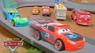 Lightning McQueen Most Intense Race Competition with ﻿Carla Veloso | Pixar Cars