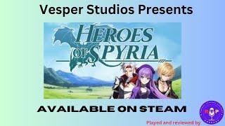 Heroes of Spyria | Vesper Studios | Reviewed by RTP  #podcast #rpgmaker #heroes