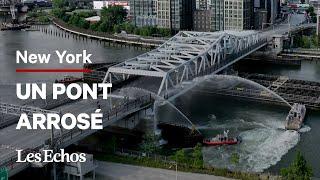 A New York, un pont se dilate sous l’effet de la chaleur