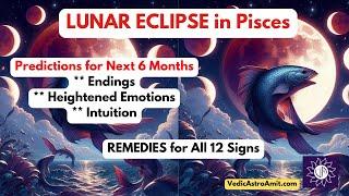 LUNAR Eclipse (results for 6 months) Remedies for all 12 Rashis