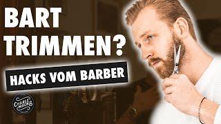 So trimmst du dir deine Bartkontur! - How To - Barber Hacks  I Charlemagne Premium