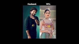 South Indian actors wife age#allu arjun # Vijay# sureya# yash# Dhanush # wife # WhatsApp status