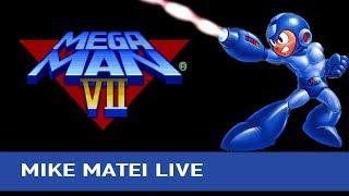 Mega Man 7 (SNES) Part 1 - Mike Matei Live