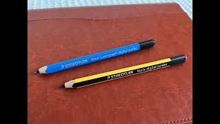 Staedtler Norris Digital Jumbo and Staedtler Mars Digital Jumbo - An EMR Pen Comparison Video