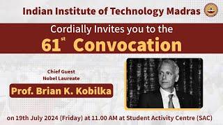 IIT Madras - 61st Convocation