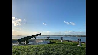 Exploring the Auckland Fort. North Head South battery disappearing gun emplacement