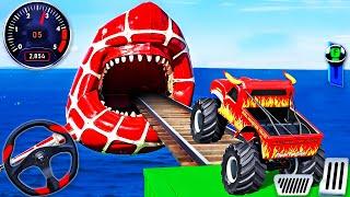 Monster Truck Mega Ramp Impossible Driver - 4x4 Ultimate Car Stunts GT Racing - Android GamePlay