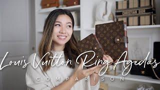 LV RING AGENDAS: MEDIUM VS. LARGE + C&P INSERTS | ALYSSA LENORE