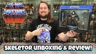 Skeletor Masters of the Universe Masterverse Unboxing & Review!