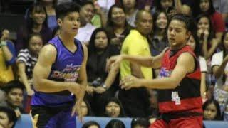 DANIEL PADILLA VS JC DE VERA at the Star Magic All Star Game