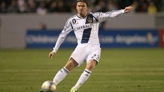 GOAL Beckham's wonder strike seals victory, LA Galaxy April 2012