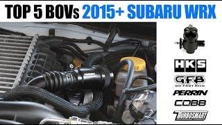 Top 5 Subaru WRX Blow Off Valves