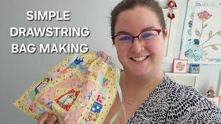 How to make a simple project bag | Any size